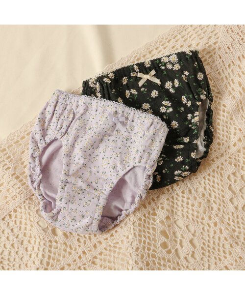 GIRLSオトナ花柄ショーツ（ショーツ）｜apres les cours