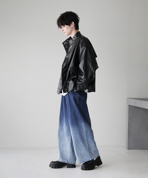 LATUI ATELIER バギーデニムパンツ　2日間限定1500円OFF latui atelier バギーデニム - メルカリ