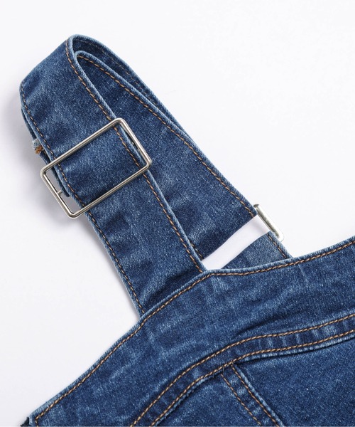 AMELY(エミリー)の「ジップアップビスチェ&フレアパンツ(セットアップ・レディース・ブルー/ブラック・L/M)」の18枚目の写真