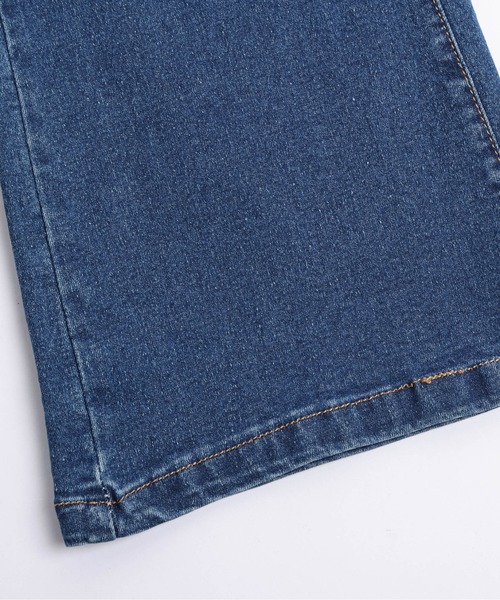 AMELY(エミリー)の「ジップアップビスチェ&フレアパンツ(セットアップ・レディース・ブルー/ブラック・L/M)」の7枚目の写真