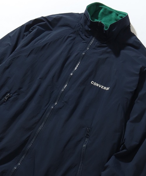 【セール】【CONVERSE/コンバース】ナイロン フリース リバーシブル ブルゾン（ナイロンジャケット）｜CONVERSE（コンバース）