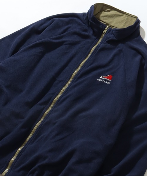 【セール】【CONVERSE/コンバース】ナイロン フリース リバーシブル ブルゾン（ナイロンジャケット）｜CONVERSE（コンバース）