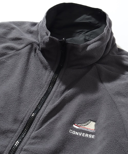 【セール】【CONVERSE/コンバース】ナイロン フリース リバーシブル ブルゾン（ナイロンジャケット）｜CONVERSE（コンバース）