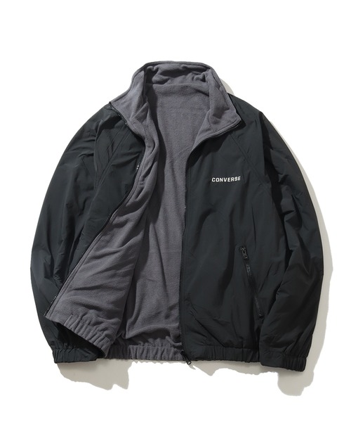 【セール】【CONVERSE/コンバース】ナイロン フリース リバーシブル ブルゾン（ナイロンジャケット）｜CONVERSE（コンバース）