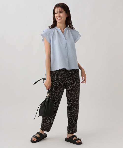 Elura（エルーラ）の「カラミスキッパーブラウス/119439（シャツ/ブラウス・レディース・オフホワイト/ライトブルー/ブラック・FREE）」の19枚目の写真