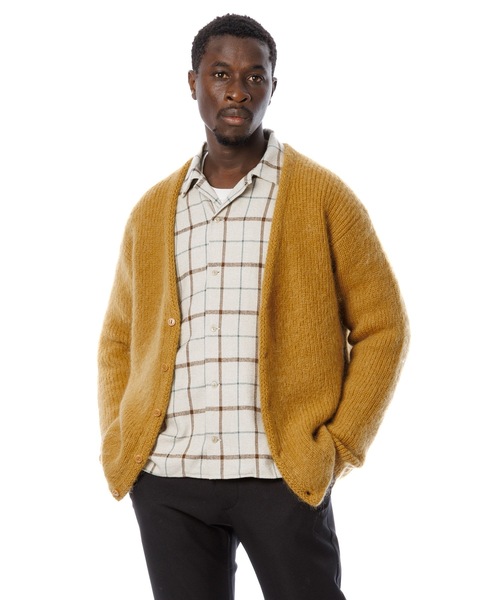 SANDINISTA モヘアニットカーディガン　M Sandinista（サンディニスタ）の「Donald Mohair Knit Cardigan