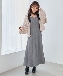 MAJESTIC LEGON | 2wayバイカラーリボンワンピース(ワンピース)