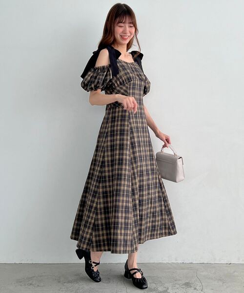 ★送料込◆2色 ロコ リボン カンカン ワンピース MAJESTIC LEGON ワンピース 「WEB限定XSサイズあり」2wayバイ