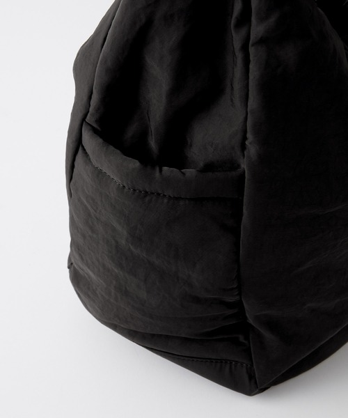 CLEL（クレイル）の「【CLEL】Water repellent nylon big gather