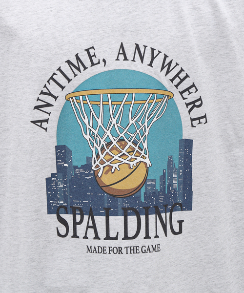 SPALDING（スポルディング）の「SPALDING / スポルディング 417別注 TEE4（Tシャツ/カットソー・メンズ・ブラック/チャコールグレー・MEDIUM/LARGE）」の12枚目の写真