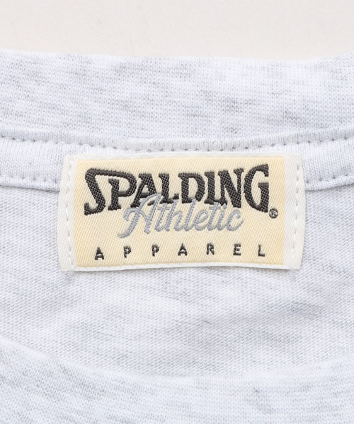SPALDING（スポルディング）の「SPALDING / スポルディング 417別注 TEE4（Tシャツ/カットソー・メンズ・ブラック/チャコールグレー・MEDIUM/LARGE）」の8枚目の写真