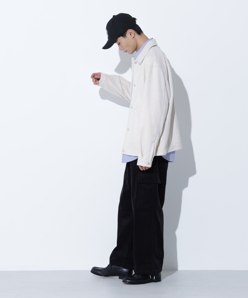Apo(s)ture(アポスチャー)の「LUCAS-002/6wコーデュロイカーゴパンツ(カーゴパンツ・メンズ・グリーン/ブラウン/ブラック/ベージュ・XS/S/M/L/XL)」の20枚目の写真