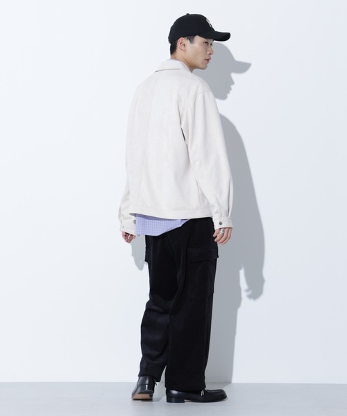 Apo(s)ture(アポスチャー)の「LUCAS-002/6wコーデュロイカーゴパンツ(カーゴパンツ・メンズ・グリーン/ブラウン/ブラック/ベージュ・XS/S/M/L/XL)」の13枚目の写真