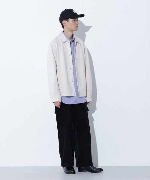 Apo(s)ture(アポスチャー)の「LUCAS-002/6wコーデュロイカーゴパンツ(カーゴパンツ・メンズ・グリーン/ブラウン/ブラック/ベージュ・XS/S/M/L/XL)」の10枚目の写真