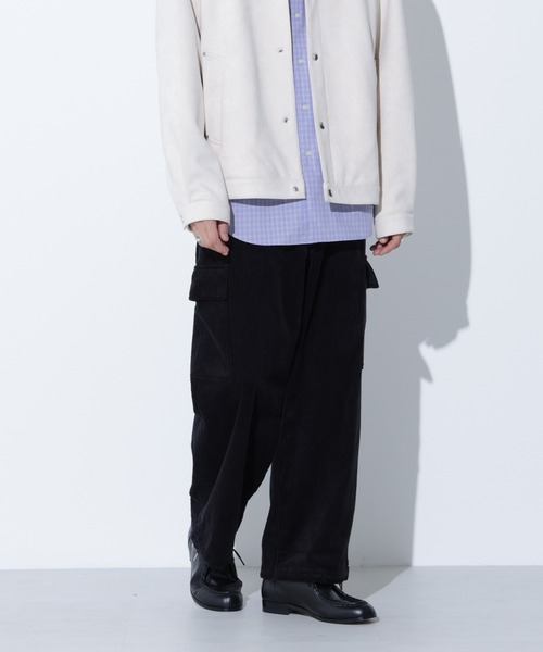 Apo(s)ture(アポスチャー)の「LUCAS-002/6wコーデュロイカーゴパンツ(カーゴパンツ・メンズ・グリーン/ブラウン/ブラック/ベージュ・XS/S/M/L/XL)」の7枚目の写真