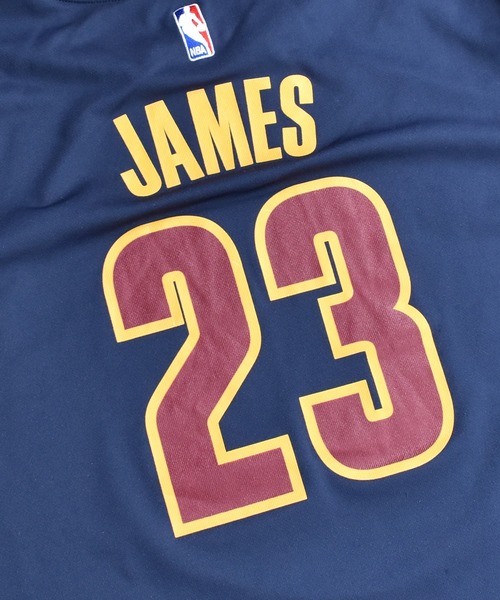 NBA(エヌビーエー)の「【ヴィンテージ古着】NBA cavs レブロン・ジェームズ ゲームシャツ(タンクトップ・メンズ・ネイビー・X-LARGE)」の2枚目の写真