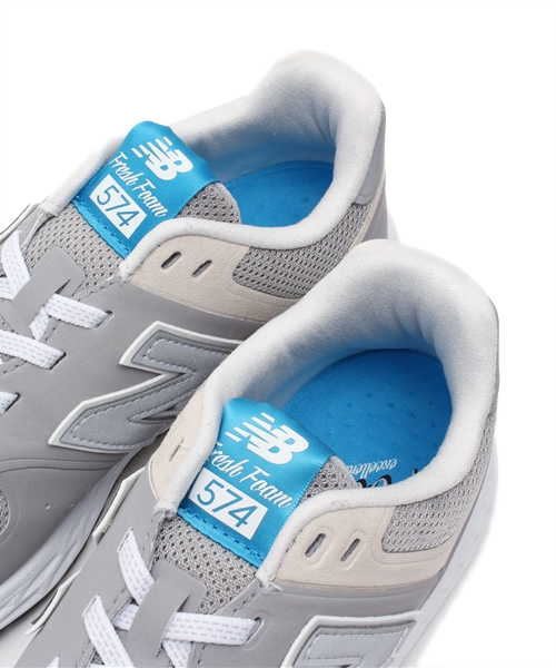 NEW BALANCE（ニューバランス）の「NEW BALANCEライフスタイルシューズ  MFL574AG/205-NBA-MFL574AG（スニーカー・レディース・グレー・24.5/23/24）」の7枚目の写真