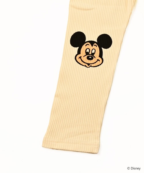 Disney(ディズニー)の「【Disney】ミッキーマウス/レギンス(レギンス/スパッツ・キッズ・レッド/オフホワイト・100/70/95/90/80/120/110)」の5枚目の写真