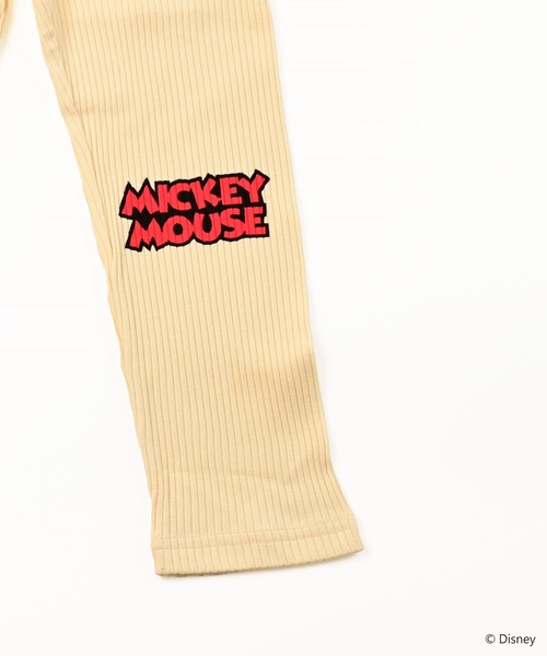 Disney(ディズニー)の「【Disney】ミッキーマウス/レギンス(レギンス/スパッツ・キッズ・レッド/オフホワイト・100/70/95/90/80/120/110)」の6枚目の写真