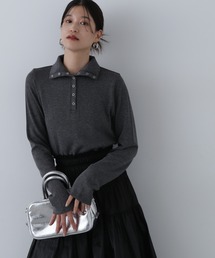 N.（N. Natural Beauty Basic） | ◆ヘンリースナップボタンカットソー(Tシャツ/カットソー)