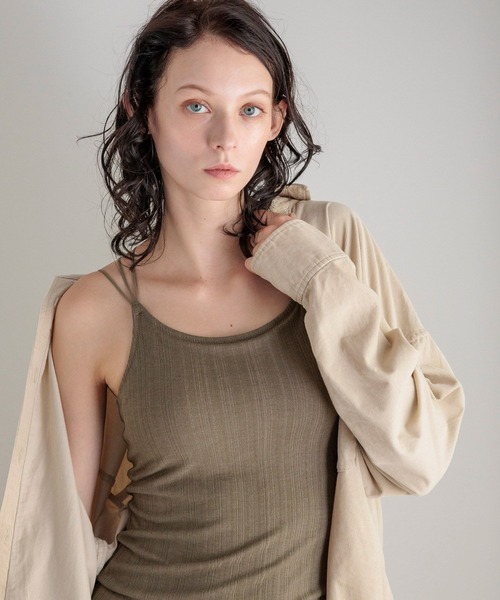 セール】【bijorie】カップ付きバッククロスキャミ／NEW BASIC