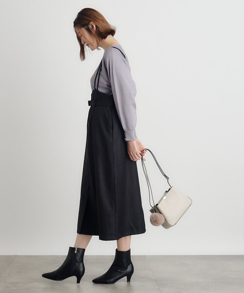 grove（グローブ）の「◆ツイードMIXサス付きスカート（スカート・レディース・ブラウン系その他/グレー系3/ネイビー/ブラック・02/03/01/04/05）」の20枚目の写真