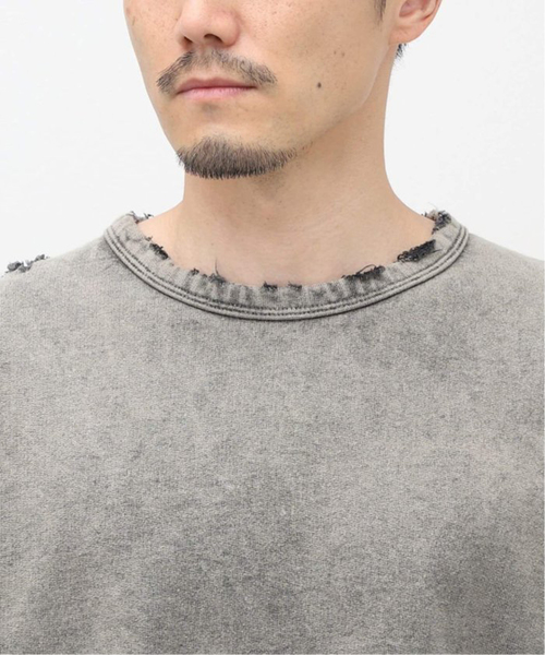 JOURNAL STANDARD J.S HOMESTEAD（ジャーナルスタンダードホームステッド）の「J.S.Homestead / パシフィックウラケダメージ（スウェット・メンズ・ライトグレー/カーキ/ブラック/ブラウン・MEDIUM/X-LARGE/LARGE）」の9枚目の写真