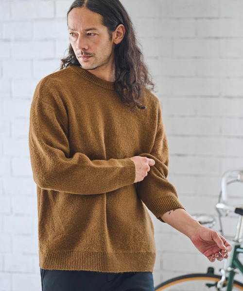 mn3018- アクリル起毛CNセーター（ニット/セーター）｜CAMBIO