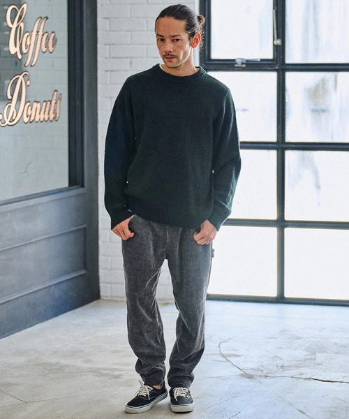 mn3018- アクリル起毛CNセーター（ニット/セーター）｜CAMBIO