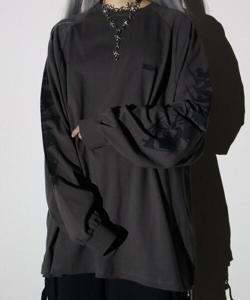 Whinny（ホワイニー）の「Whinny/イナズマダイナマイト（Tシャツ/カットソー・レディース・スミクロ/ホワイト/ブラック・FREE）」の13枚目の写真