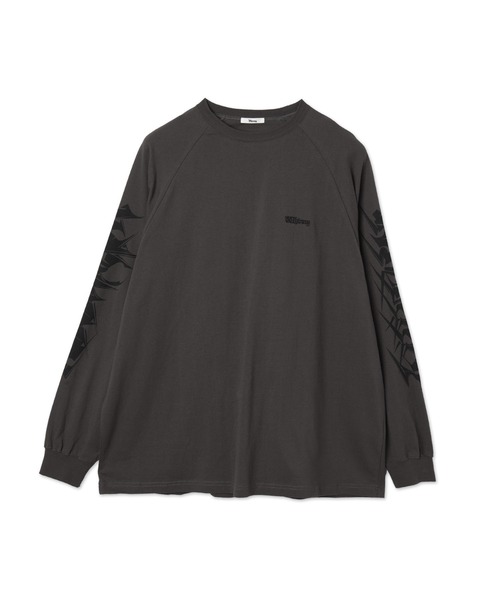 Whinny（ホワイニー）の「Whinny/イナズマダイナマイト（Tシャツ/カットソー・レディース・スミクロ/ホワイト/ブラック・FREE）」の16枚目の写真