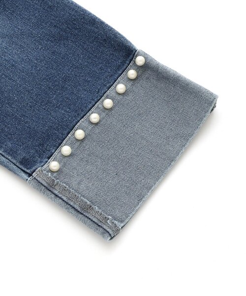 F.O.KIDS（エフオーキッズ）の「パールライクデニムパンツ（デニムパンツ・キッズ・ブルー/サックスブルー・90/100/110/120/130/140）」の12枚目の写真