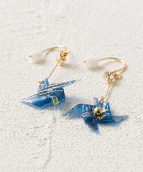 ピアス maumaumau ピアス （ホワイトカルセドニー）（2212458）｜MOUNIR(ムニール