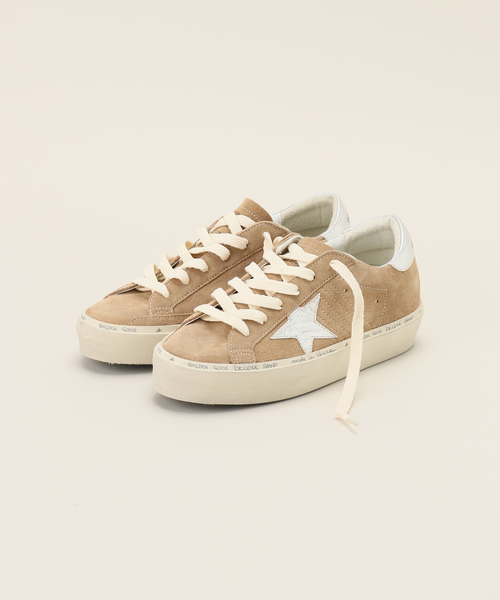 GOLDEN GOOSE / ゴールデングース】 HI STAR SUEDE SNEAKER