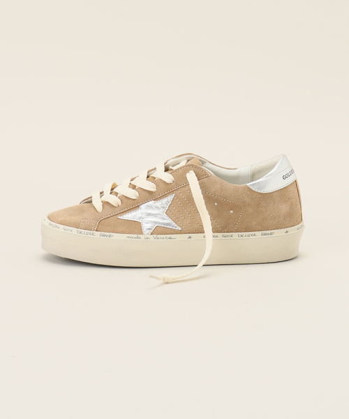 ドゥーズィエムクラス　ゴールデングース　スニーカー　ブラックxゴールド 予約》*【GOLDEN GOOSE/ゴールデングース】 BALLSTAR COW