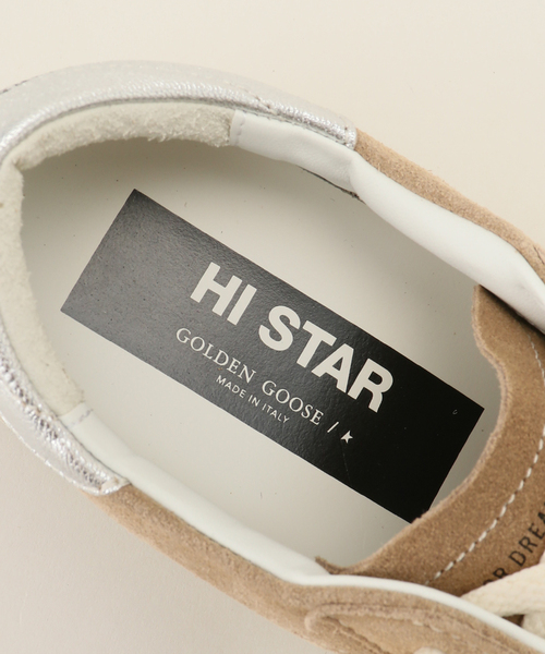 ⭐️しのたん⭐️新品&完売品ドゥーズィエムクラス ASHER LA 38 GOLDEN GOOSE / ゴールデングース】 HI STAR SUEDE SNEAKER