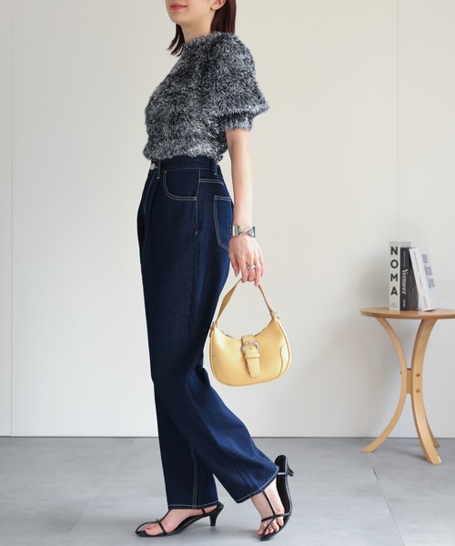 model：162cm 着用サイズ：L