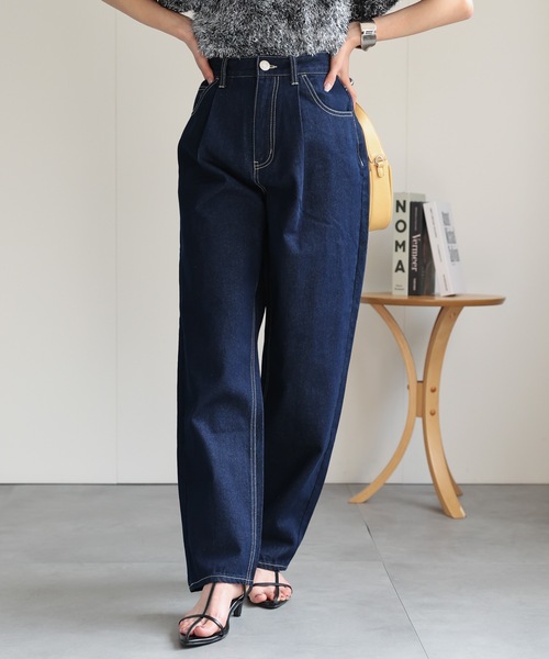 フォクシー ニューヨーク デニムパンツ デニム キュロット パンツ GYDA ジーンズ デニム デニムパンツ ケミカルデニムキュロット