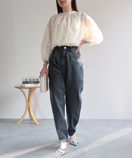 model：162cm 着用サイズ：L