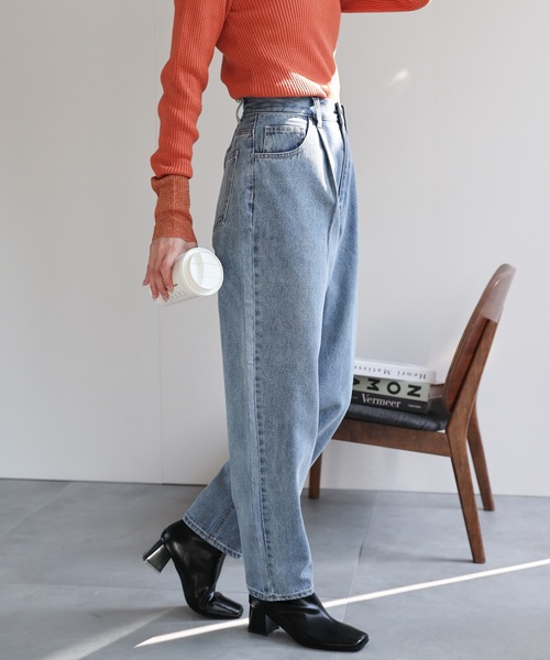 model：162cm 着用サイズ：L