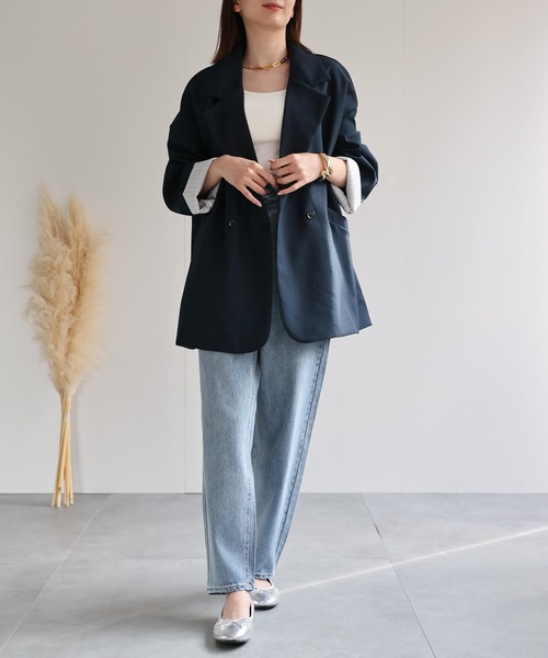model：162cm 着用サイズ：L