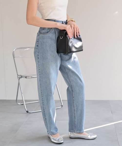model：162cm 着用サイズ：L
