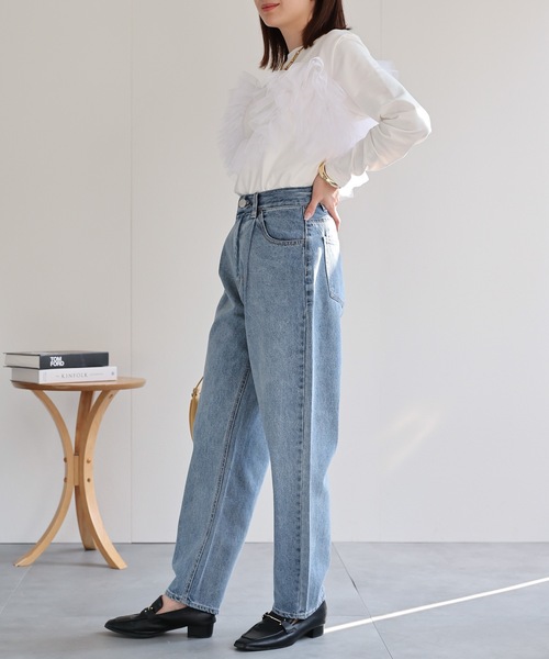 model：162cm 着用サイズ：L