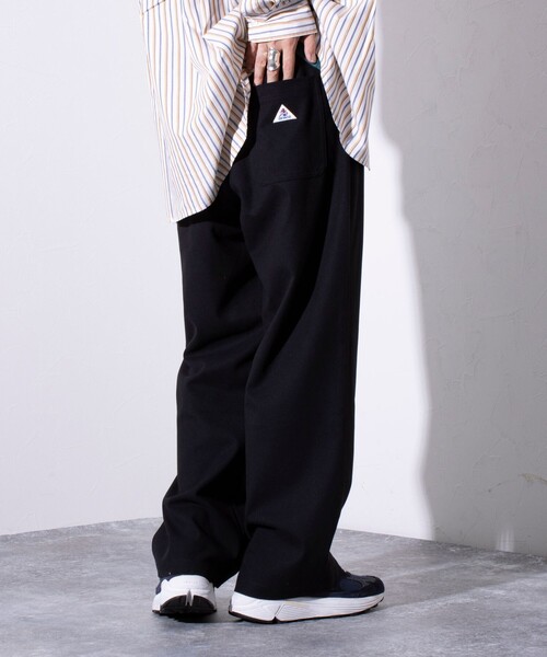 GEVACO（ゲバコ）の「【GEVACO/ゲバコ】TR タック入り イージーワイドパンツ チェック ワンポイントロゴ（スラックス・メンズ・グレー系その他/ブラック/グレー・M/L）」の19枚目の写真