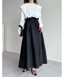 Re:EDIT | [2024 AUTUMN COLLECTION][低身長サイズ有]ドッキングドロストワンピース(ワンピース)
