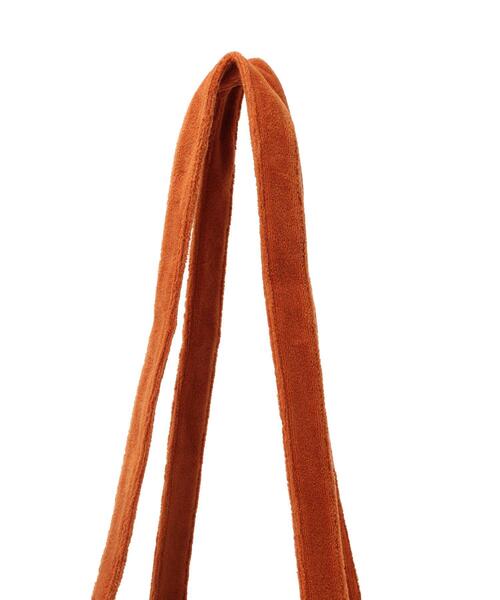 Samansa Mos2(サマンサ モスモス)の「ベロア植物図鑑柄刺繍トートバッグ(ハンドバッグ・レディース・オレンジ/ベージュ/チャコールグレー・F)」の16枚目の写真