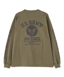 AVIREX(ABbNX)MIL. STENCIL T-SHIRT USA.A.F / ~^[ XeV TVc USA.A.F / AVIREX / ABbNX(TVc/Jbg\[)