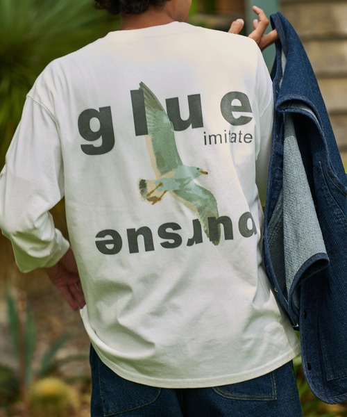 AOZORA(アオゾラ)の「AOZORA/アオゾラ ポケロンTEE(カモメ)(Tシャツ/カットソー・メンズ・ブラック/ホワイト・X-LARGE/LARGE/MEDIUM)」の7枚目の写真