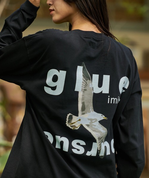 AOZORA(アオゾラ)の「AOZORA/アオゾラ ポケロンTEE(カモメ)(Tシャツ/カットソー・メンズ・ブラック/ホワイト・X-LARGE/LARGE/MEDIUM)」の17枚目の写真