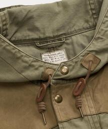 RRL（ダブル アール エル）の「レザーヨーク サティーン パーカー